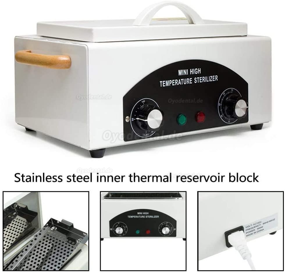 Dental Lab Heat Cabinet Autoclave Hot Dry High Temperature Sterilizer Tools