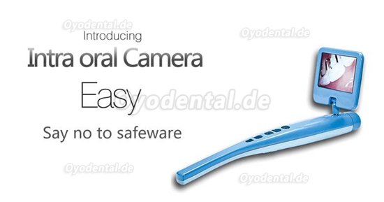 Dentallaborgeräte Einfache Intraorale Kamera Zahnarzt 4.1 CMOS-LED-Typ mit SD-Karte