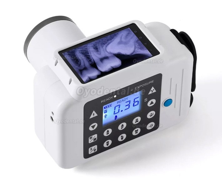 Tragbares Dentalröntgengerät mit intraoralem RVG-Röntgensensor-Kit
