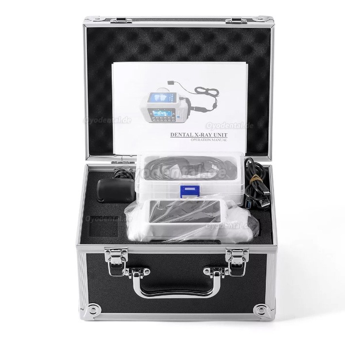 Tragbares Dentalröntgengerät mit intraoralem RVG-Röntgensensor-Kit