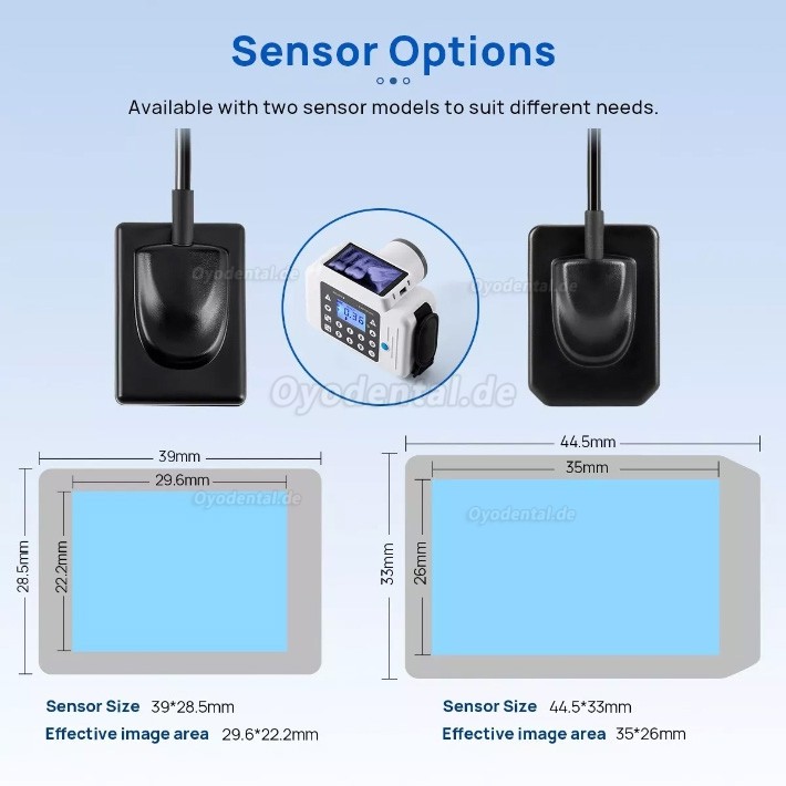 Tragbares Dentalröntgengerät mit intraoralem RVG-Röntgensensor-Kit