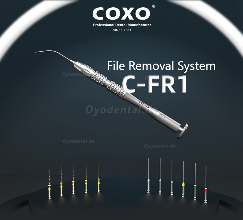 YUSENDENT COXO C-FR1 Zahnärztliche endodontische Behandlung Gebrochenes Instrument Tool-Kit zum Entfernen von Endo-Feilen