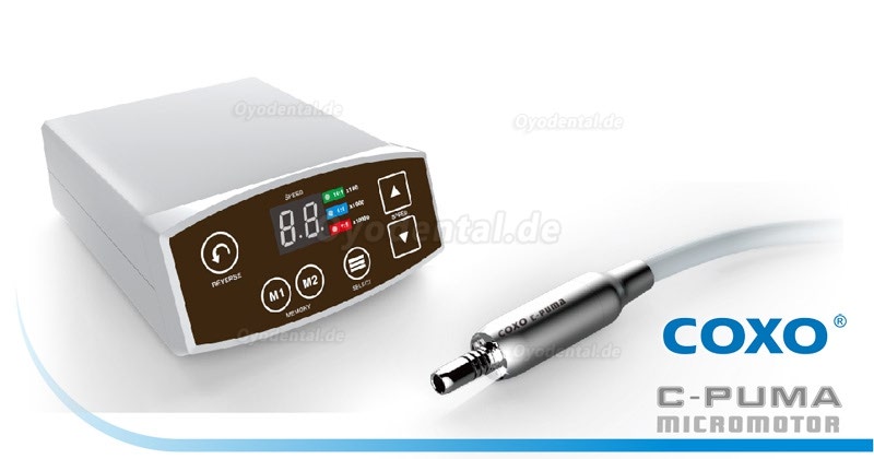 COXO C-Puma Dental Brushless Electric Micro Motor LED Handpiece NSK Z95L X95L