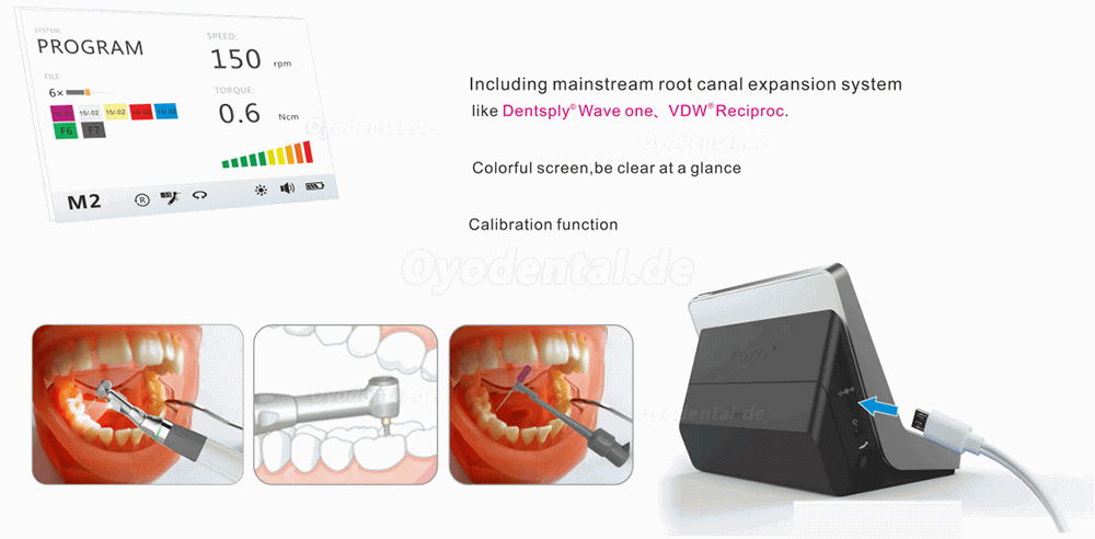 2017 YUSENDENT NEUE C-SMART-I Pro Endodontische Motor Wurzelkanal Behandlung Ausrüstung