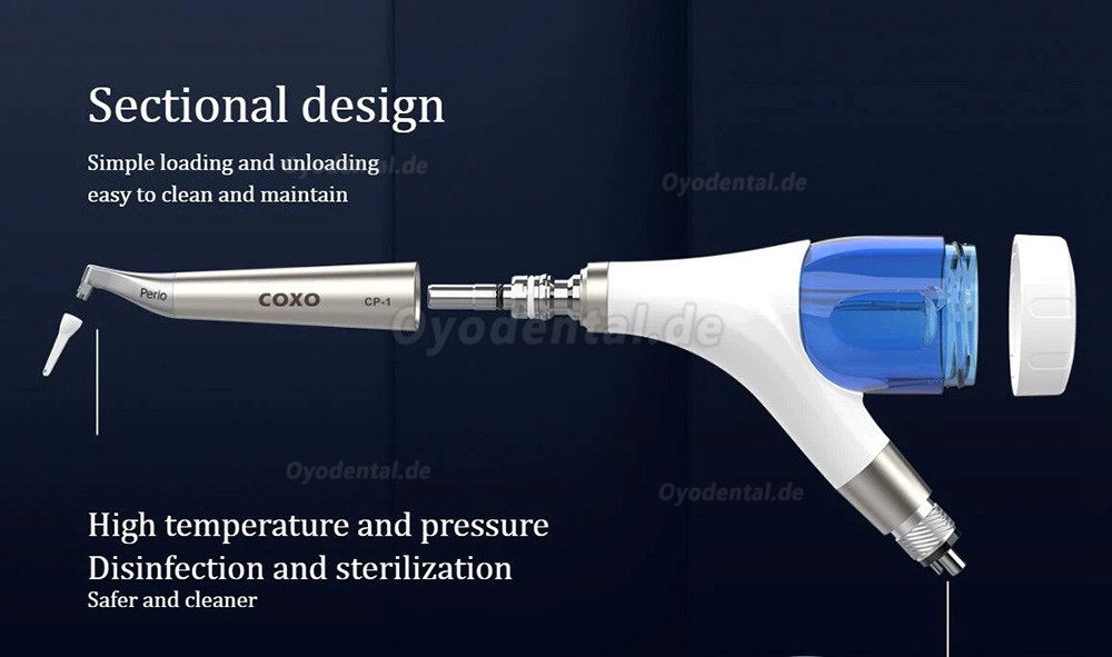 YUSENDENT COXO CP-1 2 in 1 Pulverstrahlgerät Dental (Supragingival + Subgingival)