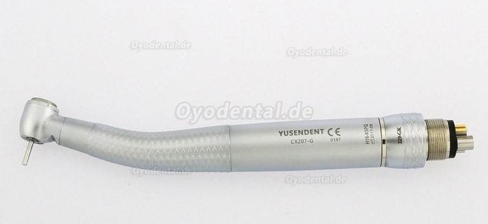 YUSENDENT® CX207-GK-PQ Fiber Optic Handstück KAVO Kompatibel (Mit Koppler x1 + Ohne Koppler x2)