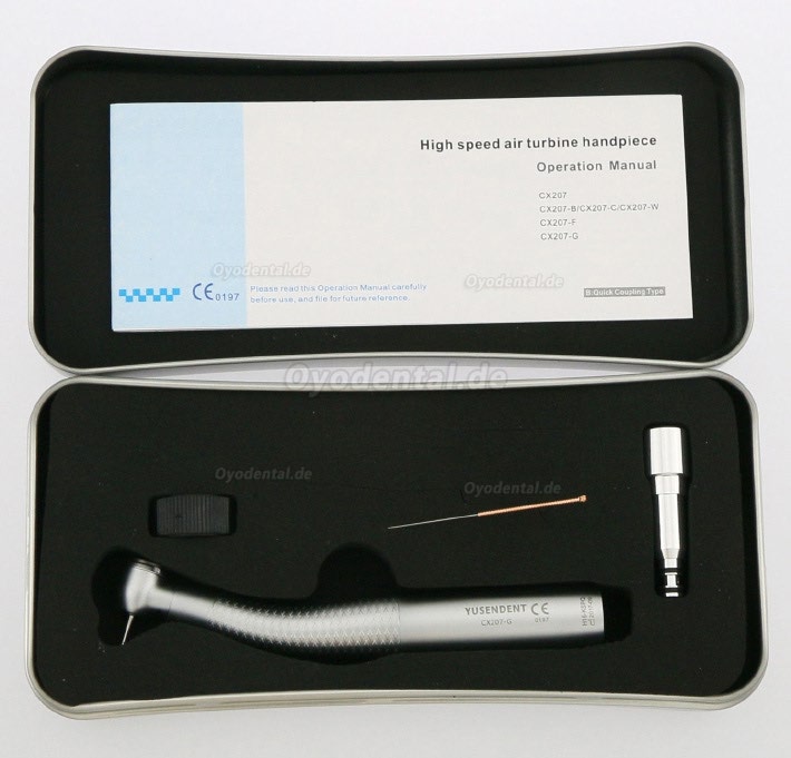 YUSENDENT® COXO CX207-GK-SP Dental Turbine Handstück kompatibel mit KAVO (KEIN Schnellwechsler) YUSENDENT® COXO CX207-GK-SP Dental Turbine Handstück kompatibel mit KAVO (KEIN Schnellwechsler)