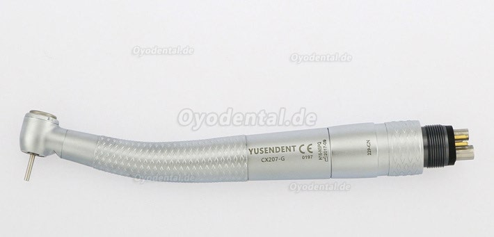 YUSENDENT® CX207-GN-PQ Glasfaser-Handstück NSK-kompatibel (Mit Koppler x1 + Ohne Koppler x2)