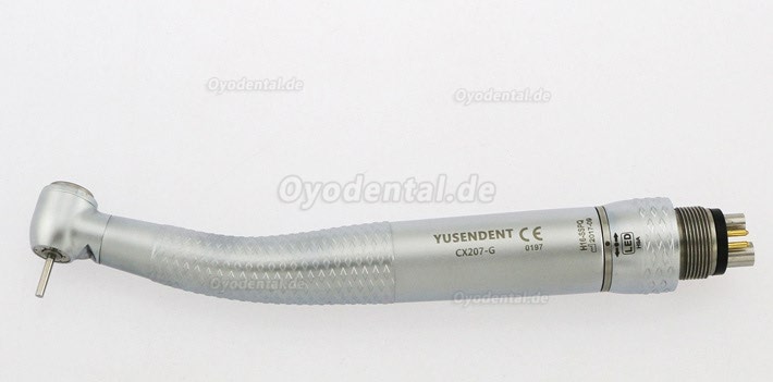 YUSENDENT® CX207-GS-PQ Glasfaser Handstück Sirona Kompatibel (Mit Koppler x1 + Ohne Koppler x2)