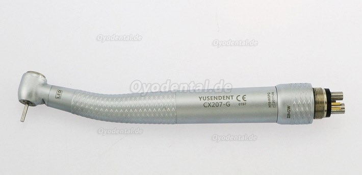 YUSENDENT® CX207-GW-PQ Fiber Optic Handstück W&H Kompatibel (Mit Koppler x1 + Ohne Koppler x2) YUSENDENT® CX207-GW-PQ Fiber Optic Handstück W&H Kompatibel (Mit Koppler x1 + Ohne Koppler x2)