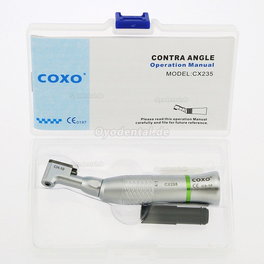 Yusendent COXO CX235C3-10 90°Hin- und Herbewegung Endodontie Reduktion Winkelstück Yusendent COXO CX235C3-10 90°Hin- und Herbewegung Endodontie Reduktion Winkelstück