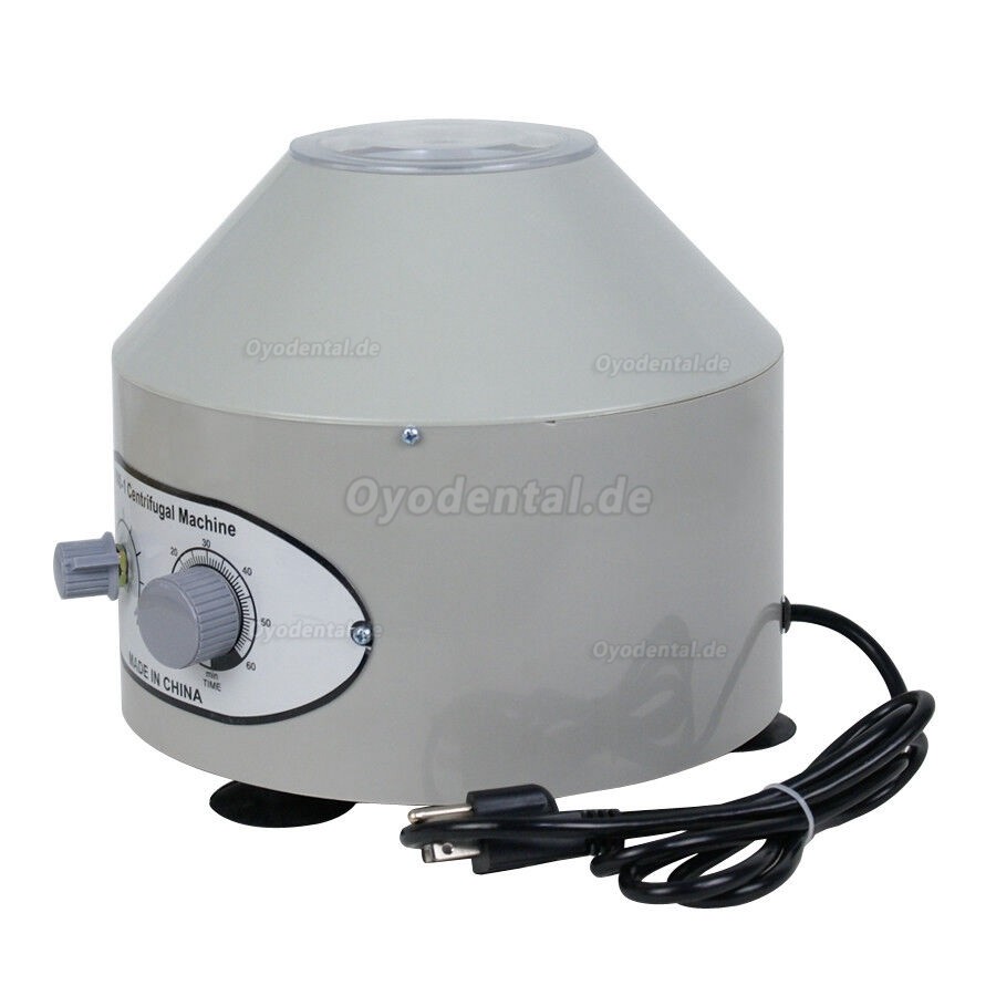 800-1 Elektrisches Zentrifugengerät Labor Industrie medizinische Praxis 4000 U/min 20 ml x 6