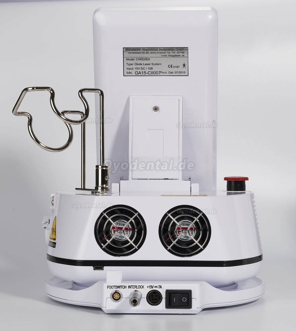 Gigaa Diodenlaser CHEESE II Mini Dental-Laser in der Zahnmedizin 7W-10W 810/980nm Gigaa Diodenlaser CHEESE II Mini Dental-Laser in der Zahnmedizin 7W-10W 810/980nm