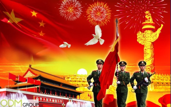 chinesischen Nationalfeiertages