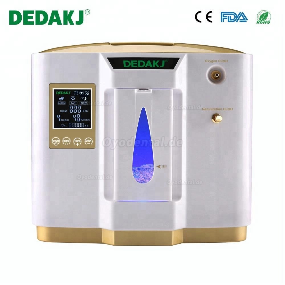 Hot High End Lightweight Oxygen Concentrator Generator Machinie With Nebulization 1L-6L Adjustable