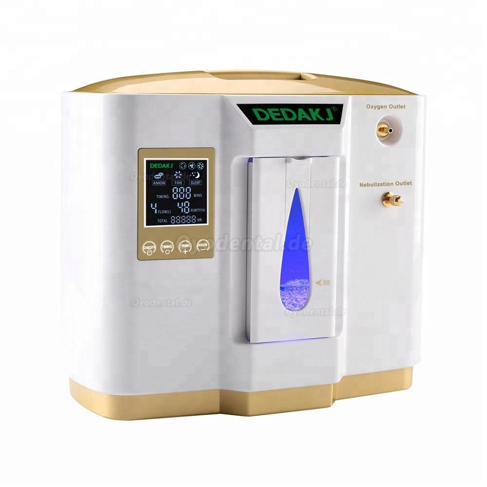 Hot High End Lightweight Oxygen Concentrator Generator Machinie With Nebulization 1L-6L Adjustable