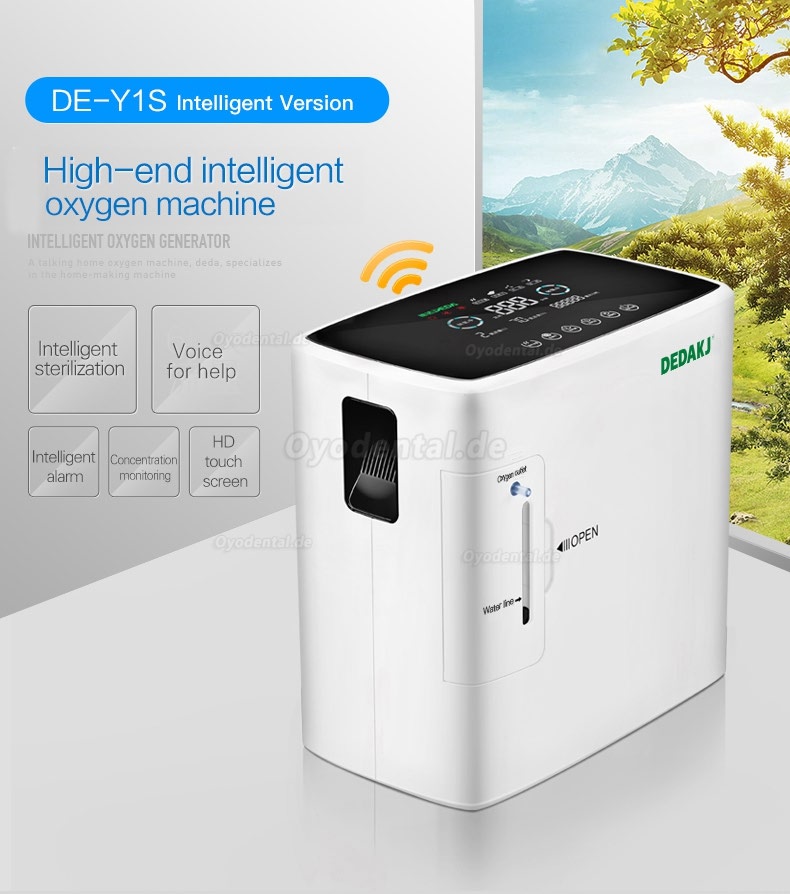 1L-6L High-End Medical Home Use High Purity Mini Portable Oxygen Concentrator Generator Machinie
