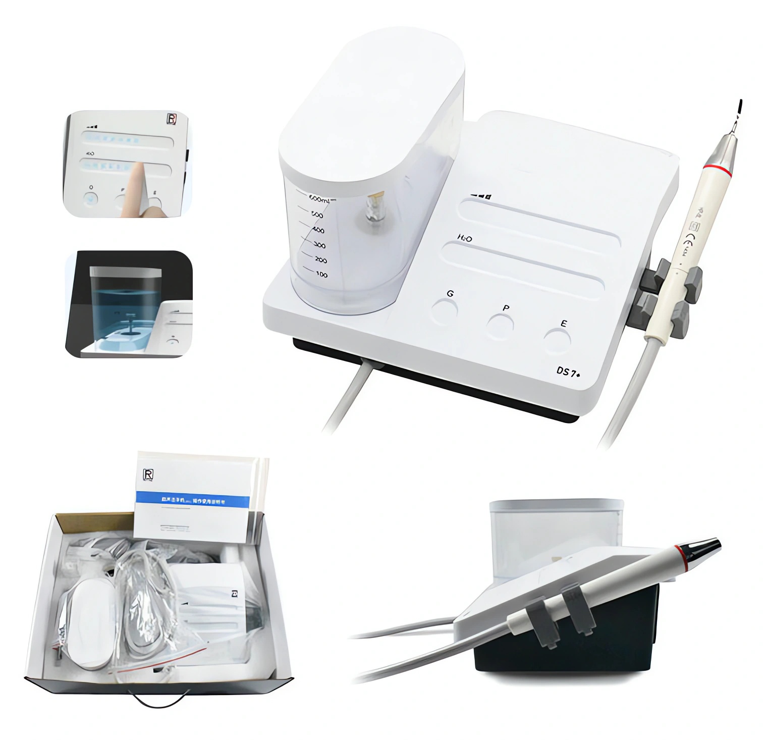 Refine DS7+ Ultrasonic Scaler mit Wassertank Kompatibel mit EMS