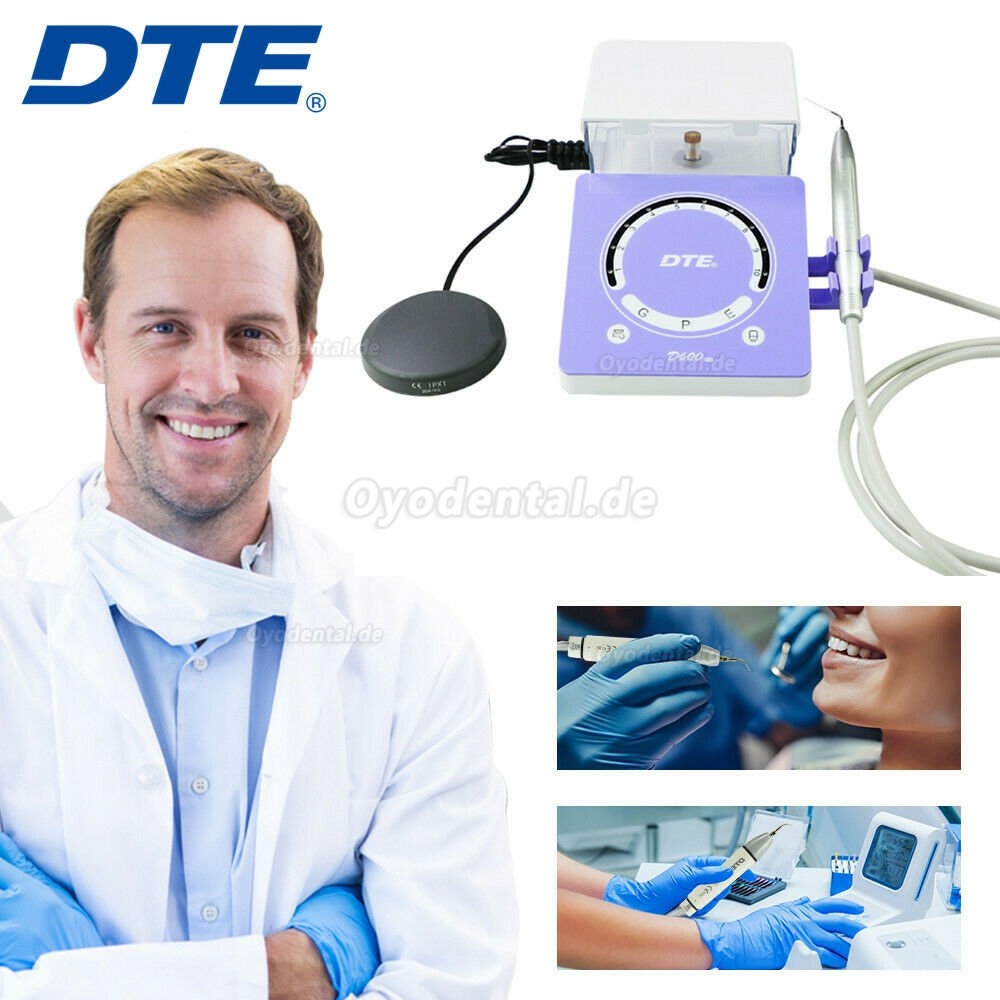 Woodpecker Dental DTE D600 Ultraschallscaler mit Wassertank LED Handstück