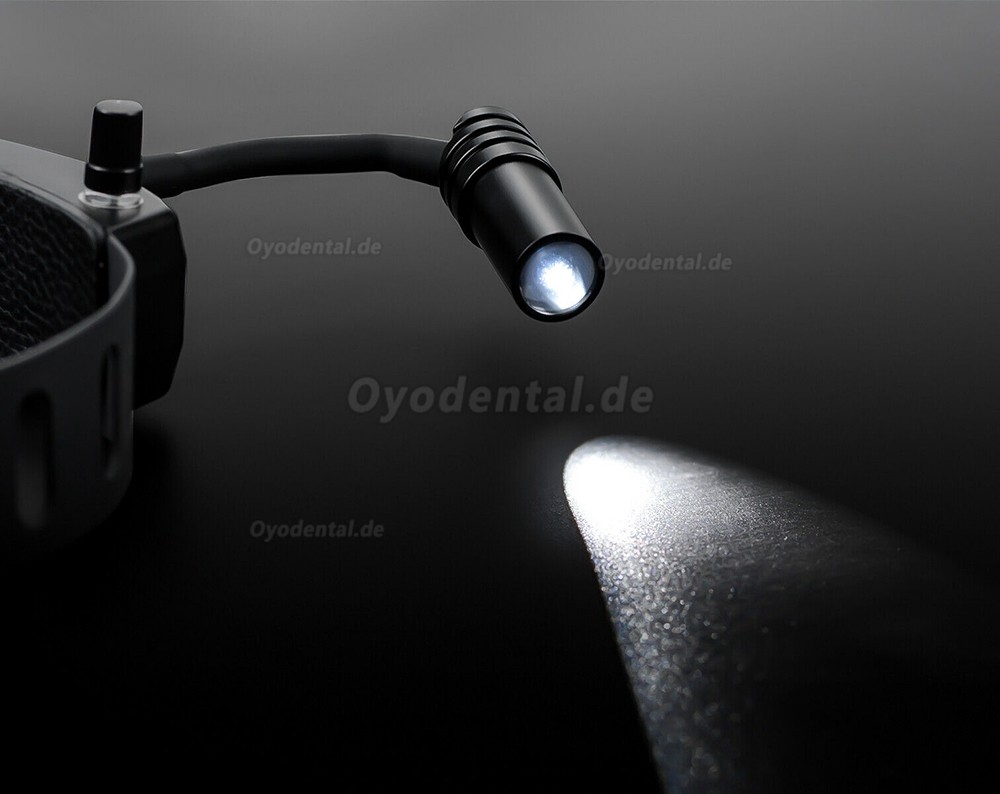 5W Dental Medizinisch LED Scheinwerfer Hohe Intensität + 2.5X Binokularlupen