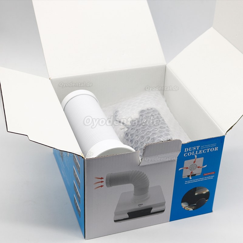 Tragbarer Staubsammler für Dentallabor-Desktop-Staubsauger mit LED-Licht