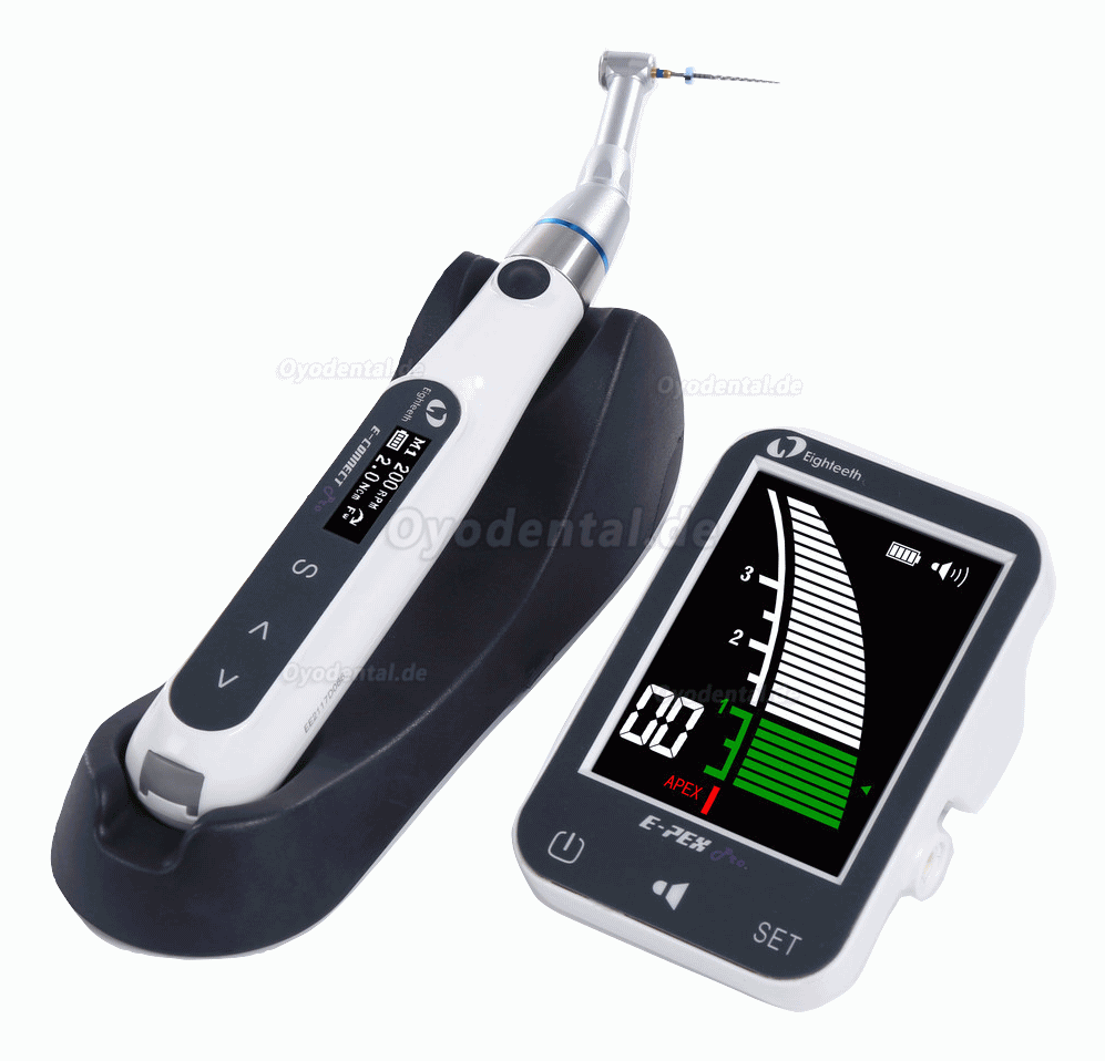 Eighteeth E-connect Pro Kabelloser Endodontischer Motor und E-PEX PRO Apex-Lokalisator-Kit