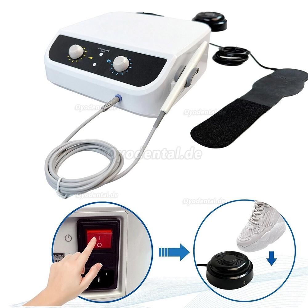 ES-01 Dental Elektrochirurgiegerät Elektrotom Chirurgiegerät Zahnarzt mit 7 Elektroden