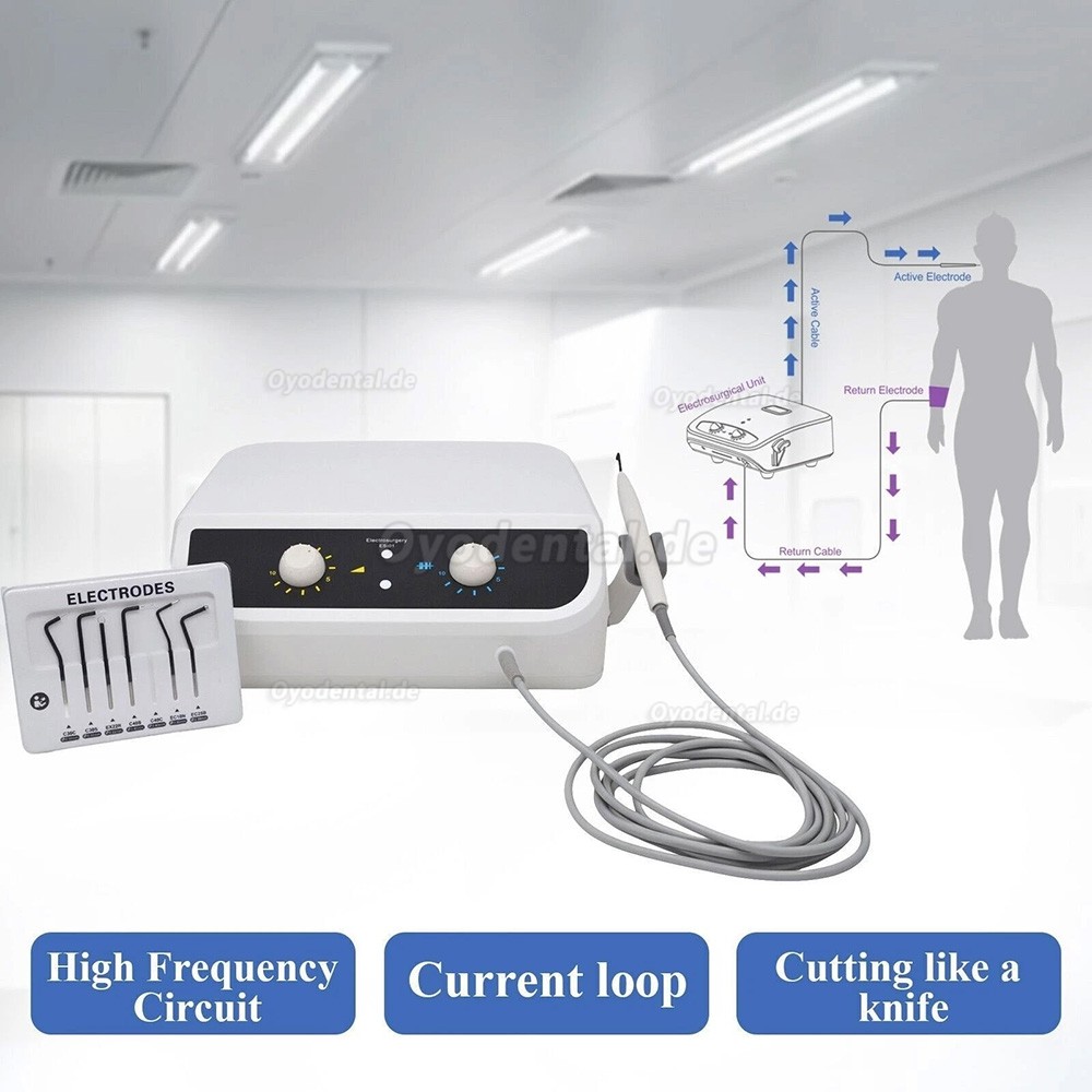 ES-01 Dental Elektrochirurgiegerät Elektrotom Chirurgiegerät Zahnarzt mit 7 Elektroden