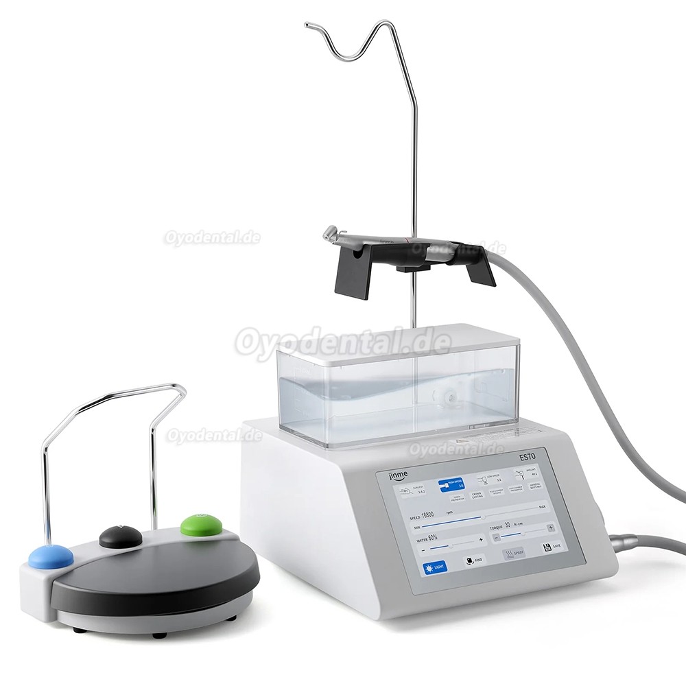 Jinme ES70 Implantatmotor Chirurgiesystem f&uuml;r Implantologie & Oralchirurgie mit 4 Winkelst&uuml;cken