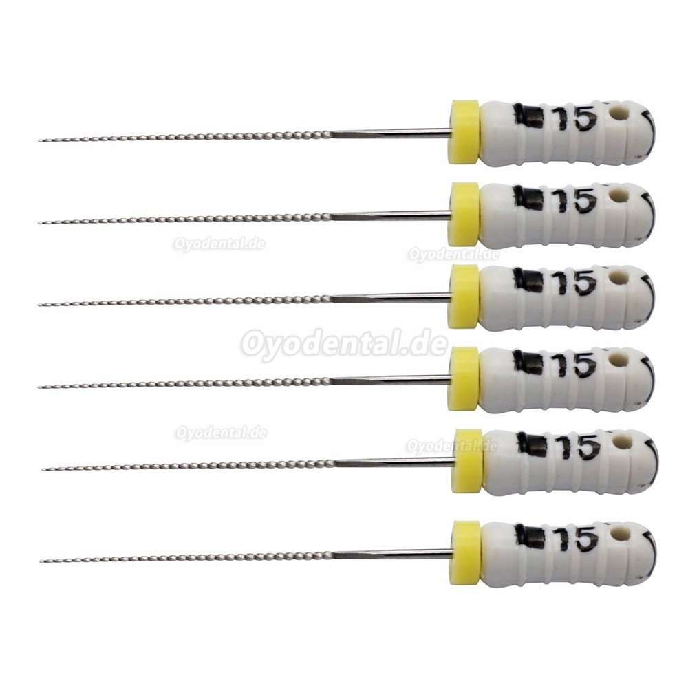 10 Packs Dental Endodontics K File 6# 8# 15# 20# 25# 30# 35# 40# 21mm 25mm 28mm 31mm