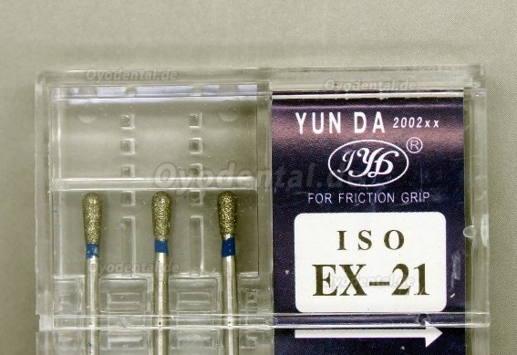 100 Stück 1.6mm Diamantbohrer Bits Bohrer FG EX-21