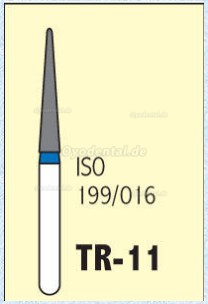 100 Stück 1.6mm Diamantbohrer Bits Bohrer FG TR-11