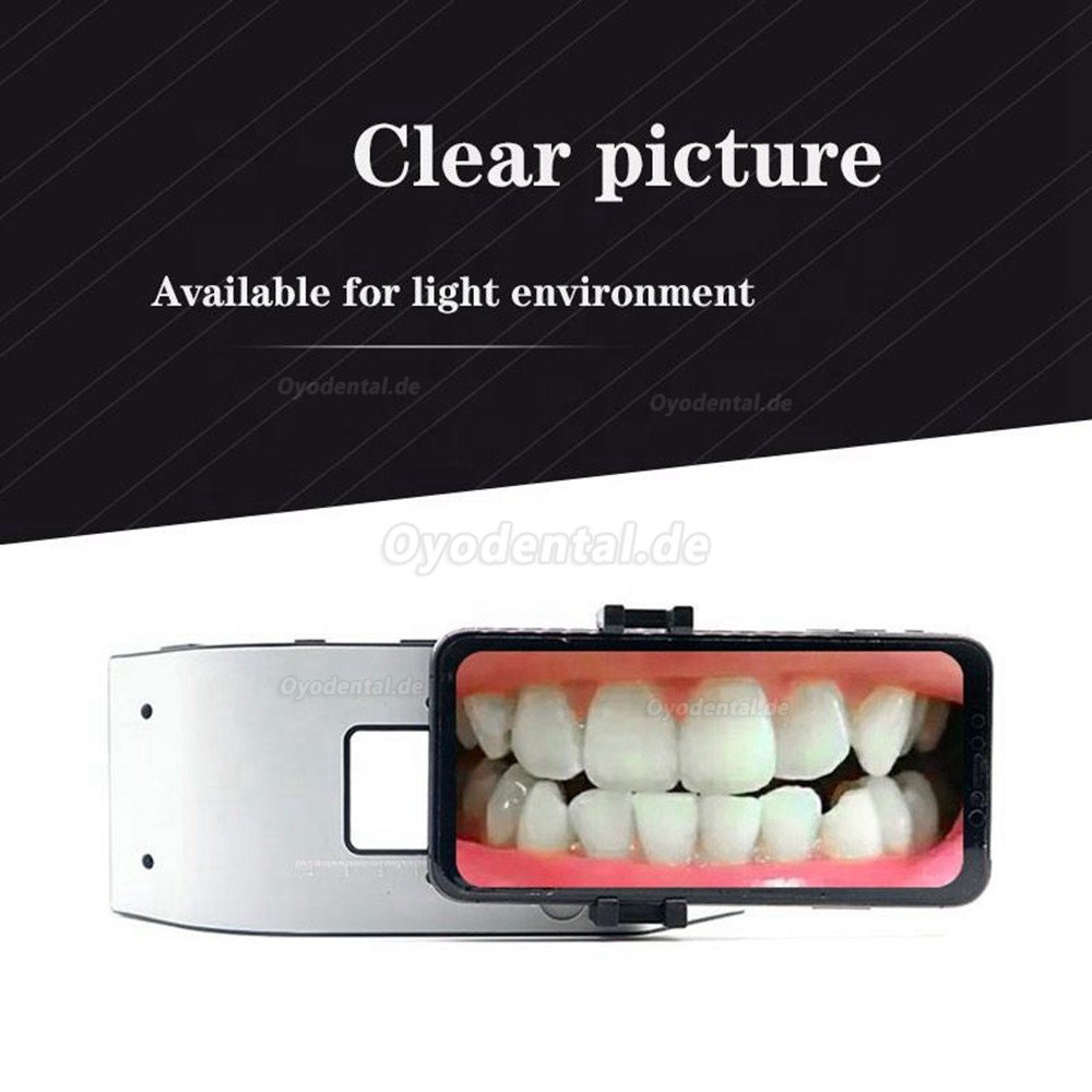 Tragbare Dentalfotografie Fülllicht Handy Taschenlampe Oral LED Fülllicht