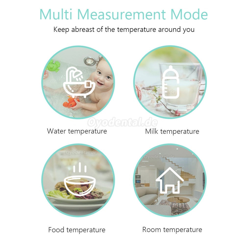 Digital Infrared Thermometer Non-Contact IR Thermometer Infrared Celsius and Fahrenheit Switchable Forehead Thermometer