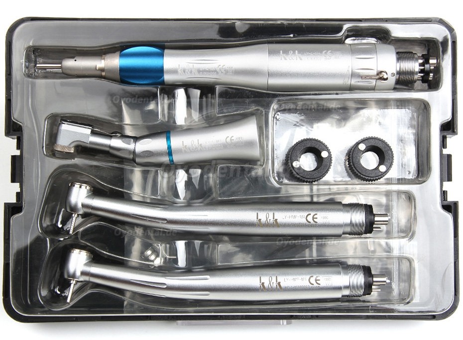 Greeloy Tragbare Dentaleinheit GU-P206 + Polymerisationslampe + Dentalhandstück-Set + Phantomkopf