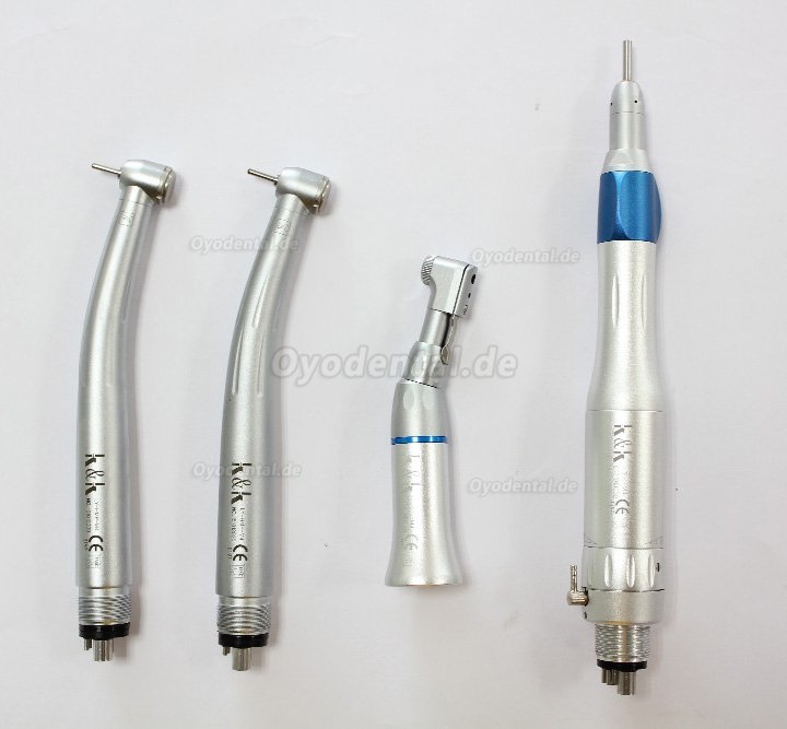 Greeloy Tragbare Dentaleinheit GU-P206 + Polymerisationslampe + Dentalhandstück-Set + Phantomkopf