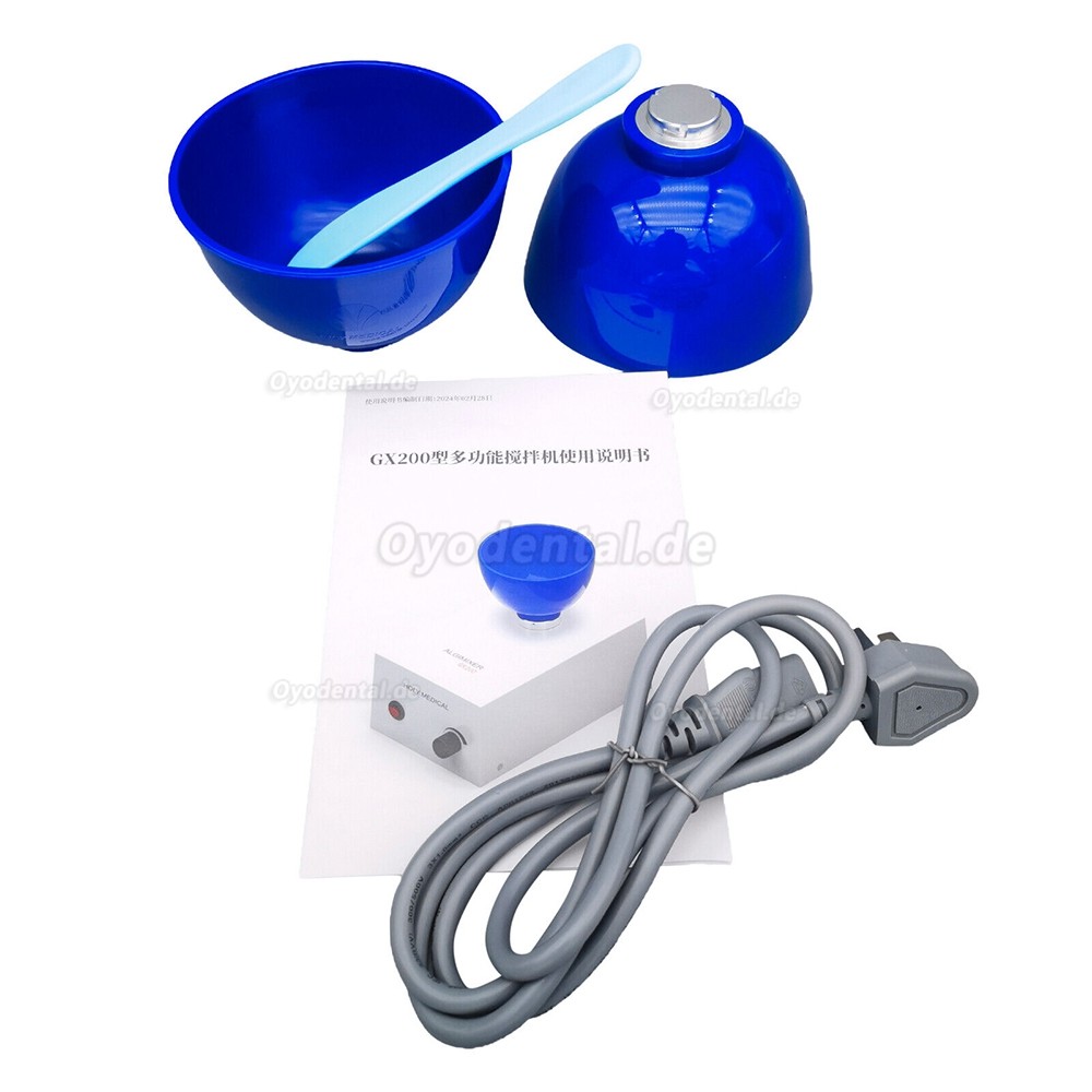 GX-200 Dental Lab Alginat Abdruckmischer Multifunktionale Mischmaschine Knopfsteuerung
