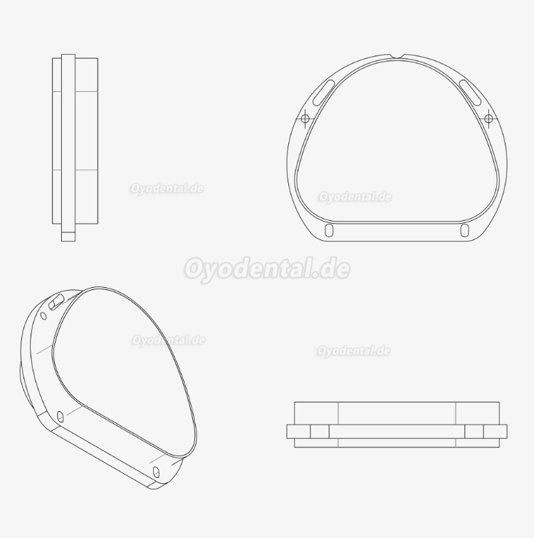 1 Stück Dental ST/HT Zirkon Ronden für Amann Girrbach System Prothese Zähne Cad-Cam-Blöcke