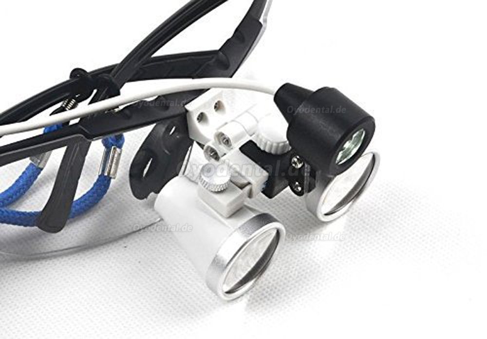 Dental Lupenbrille mit LED stirnlampen 3.5x420mm