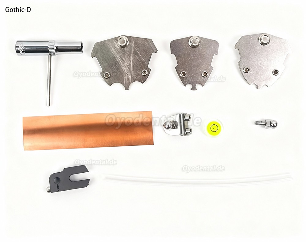 Gothic-D/A Zahn&auml;rztliche Registrierungs-Werkzeugset zur Nachzeichnung gotischer B&ouml;gen