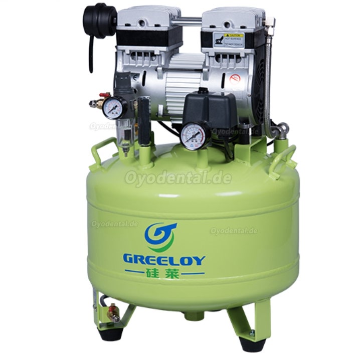 Greeloy® 800W Verdichter & Dentalkompressoren‎ für Zahnarztpraxis leise leistungsstark Ölfrei GA-81