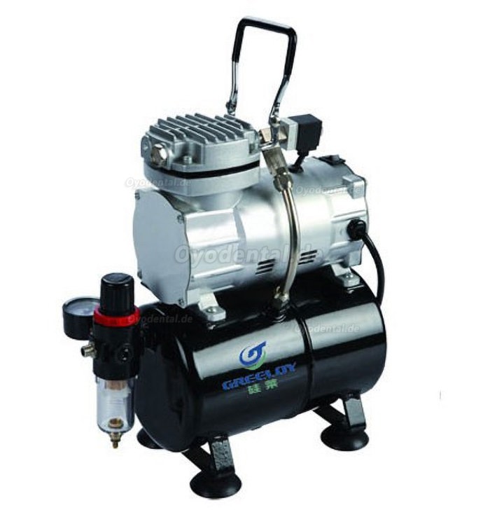 Greeloy GW-106 1 / 5Hp 3L Panzer Tragbarer Mini-Luftkompressor mit Einzylinder Greeloy GW-106 1 / 5Hp 3L Panzer Tragbarer Mini-Luftkompressor mit Einzylinder