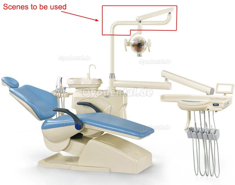 Stützpfosten für den Dental-Mundlampenarm für den Stuhl der Dentaleinheit Modell HC-03 Stützpfosten für den Dental-Mundlampenarm für den Stuhl der Dentaleinheit Modell HC-03
