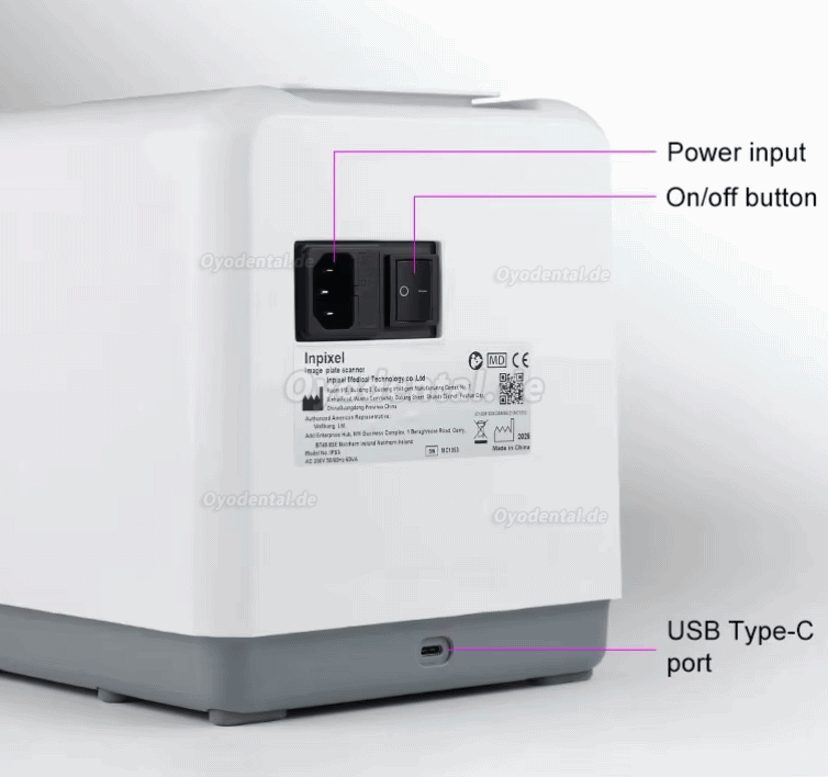 Handy IPS3 dentaler digitaler PSP-R&ouml;ntgenscanner f&uuml;r Speicherfolien