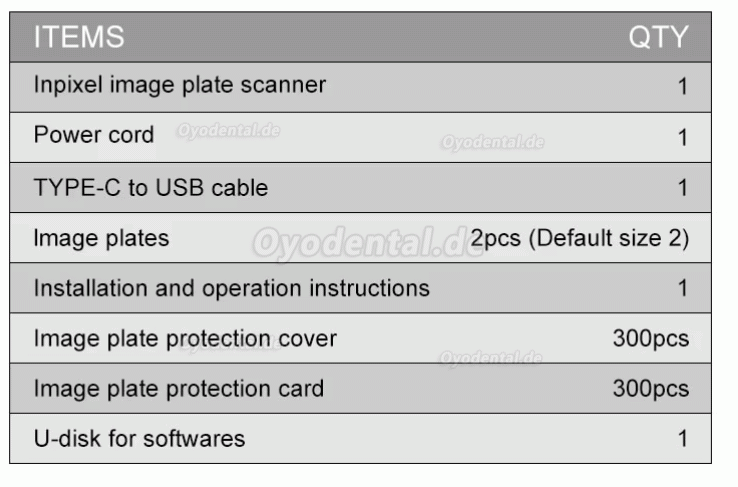Handy IPS3 dentaler digitaler PSP-R&ouml;ntgenscanner f&uuml;r Speicherfolien