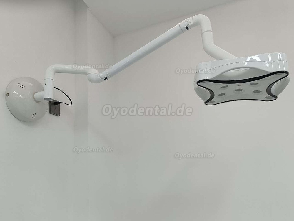 JD1700G Wandmontierte Chirurgische Lampe Dental Veterinärchirurgie Licht LED-Operationslampe