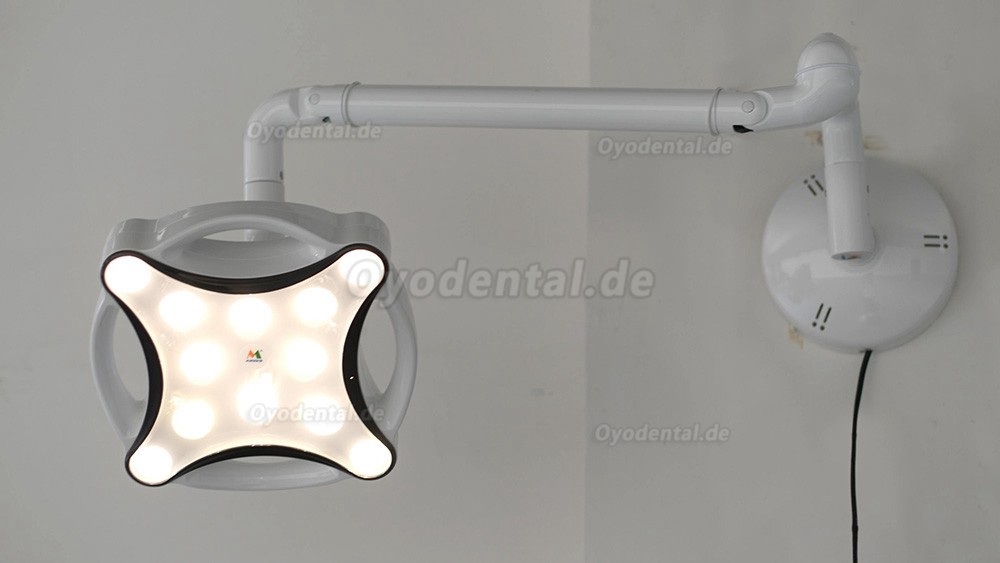 JD1700G Wandmontierte Chirurgische Lampe Dental Veterinärchirurgie Licht LED-Operationslampe