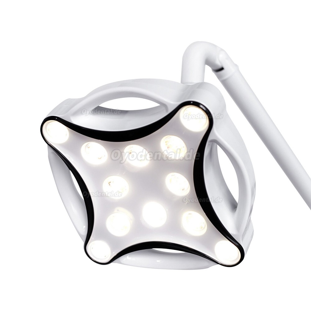 Micare JD1700L Mobiler LED-Zahnchirurgielampe Schattenloses Licht Operation Untersuchungslampe