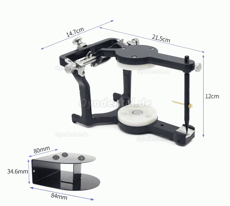 JG-240 Einstellbarer Artikulator Dentallabor mit Splitcastplatten