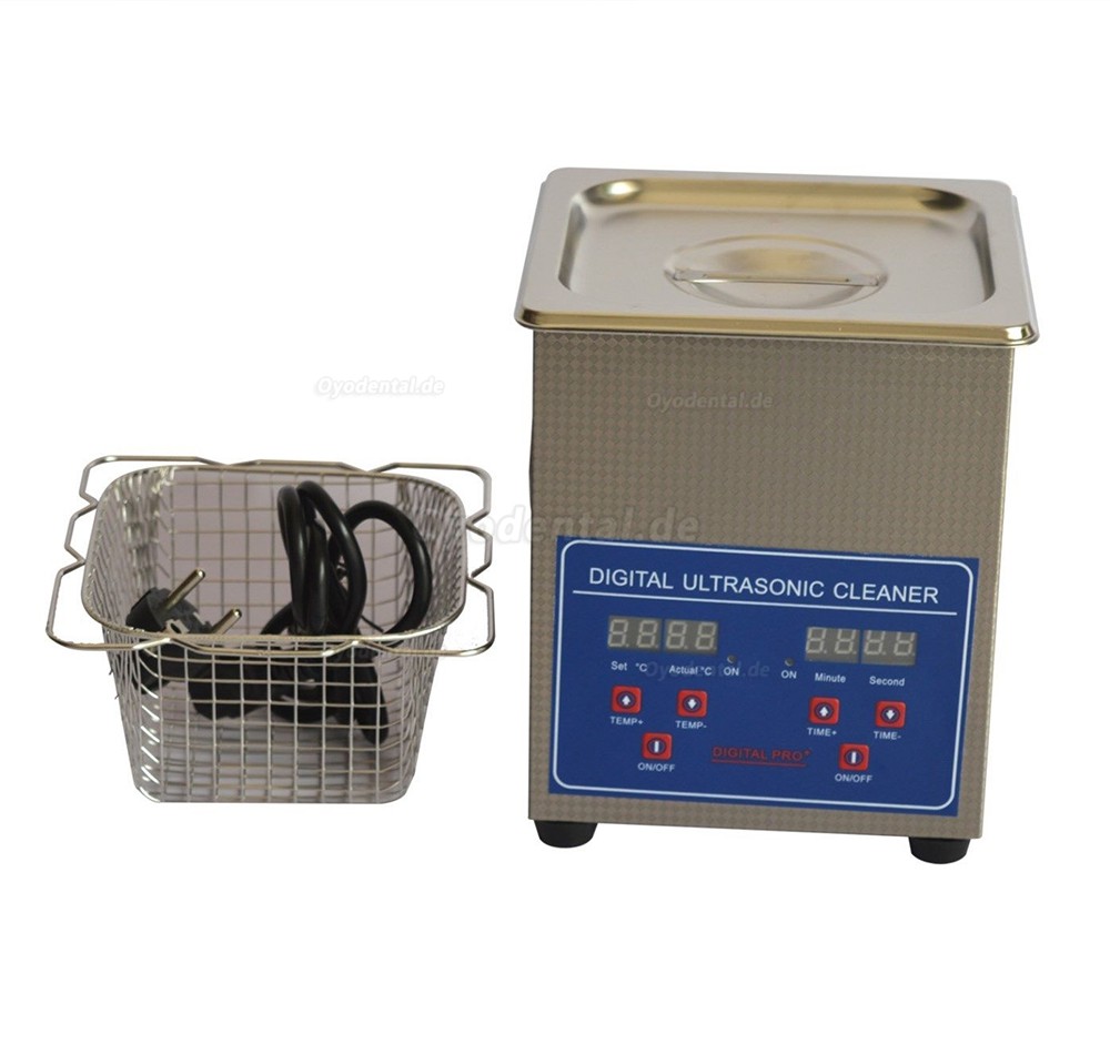 2L Edelstahl Ultraschall-Reiniger Reinigungsmaschine JPS-10A
